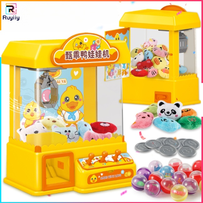 Đồ Chơi Máy Gắp Tiền Xu Điện Tử Mini Có Đèn Và Âm Thanh Cho Bé