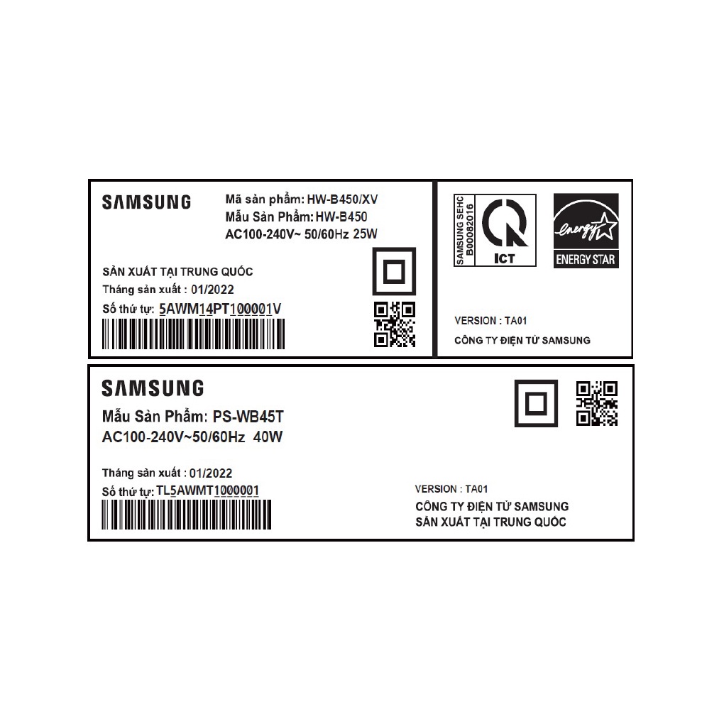 Loa Soundbar Samsung HW-B450/XV