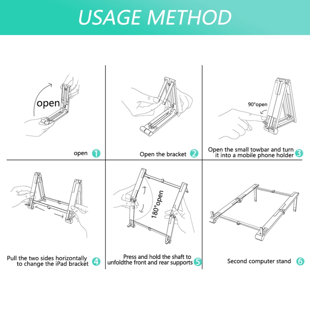 Giá Đỡ Laptop / Máy Tính Bảng Bằng Hợp Kim Họa Tiết Hoa Hướng Dương Có Thể Gấp Gọn