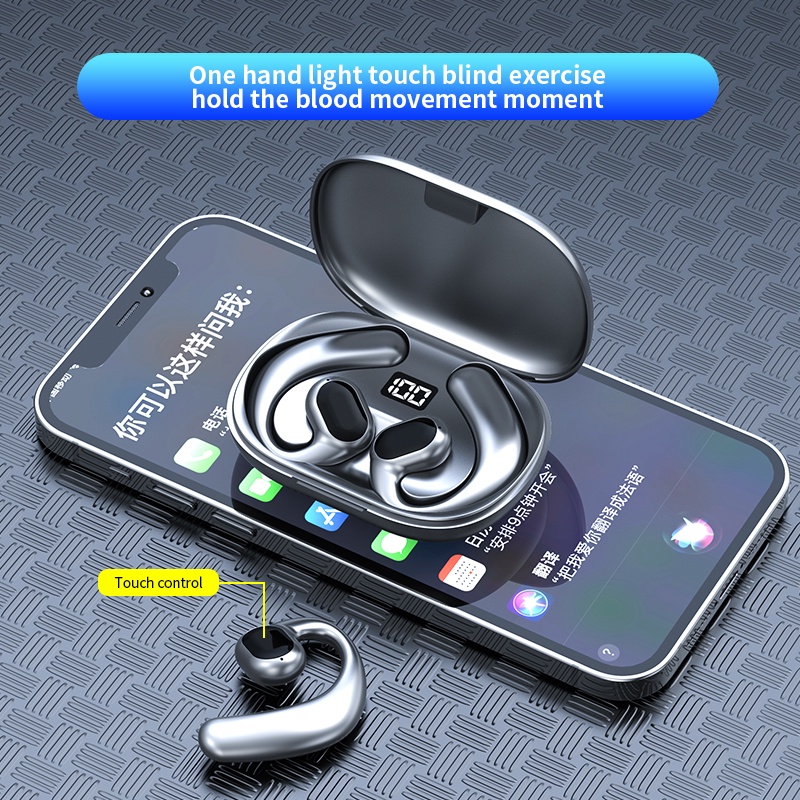Tai Nghe Vitog Bluetooth 5.0 Không Dây Gắn Mũ Bảo Hiểm Tích Hợp Micro Cho Điện Thoại