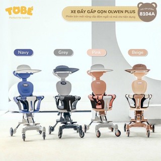 Xe đẩy gấp gọn olwen tobé siêu nhẹ chắc chắn cho bé 6-36m
