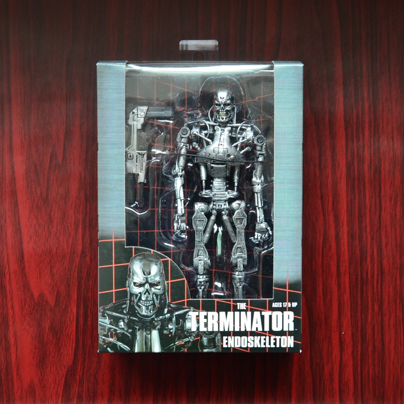 Neca Mô Hình robot Nhựa t-800 t-1000 endoskeleton arnold schwarzenegger 9 Kiểu