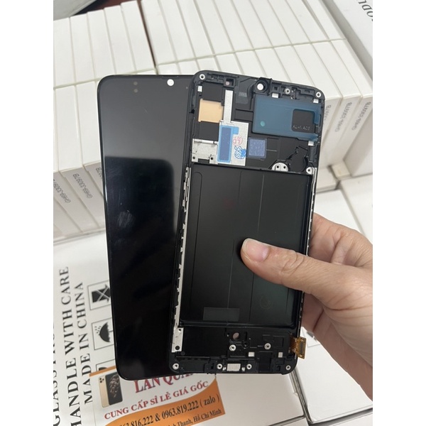 Màn hình Samsung galaxy A70 oled 2ic full khung phôi to như zin