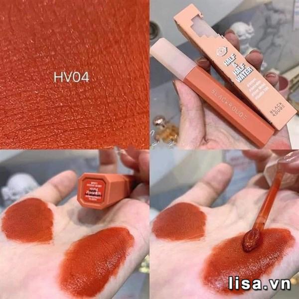 Son Black Rouge Half N Half Màu HV04 Litchi Temptation – Cam Cháy