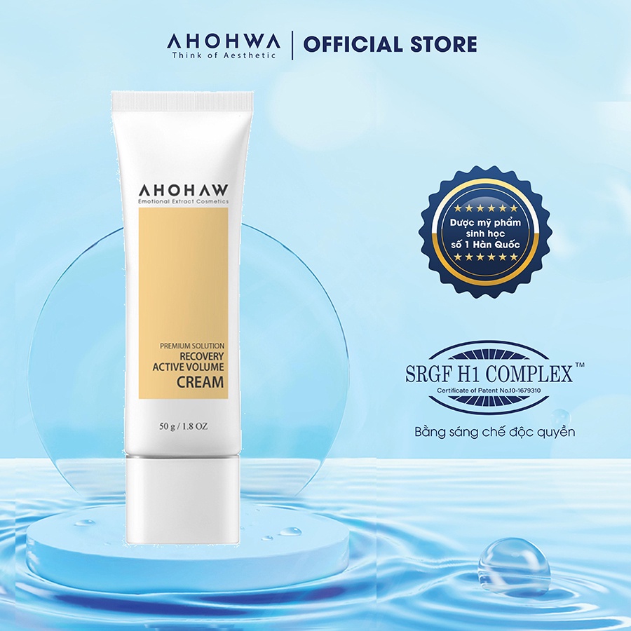 Kem dưỡng cân bằng ẩm, chống lão hóa Ahohwa Premium Solution