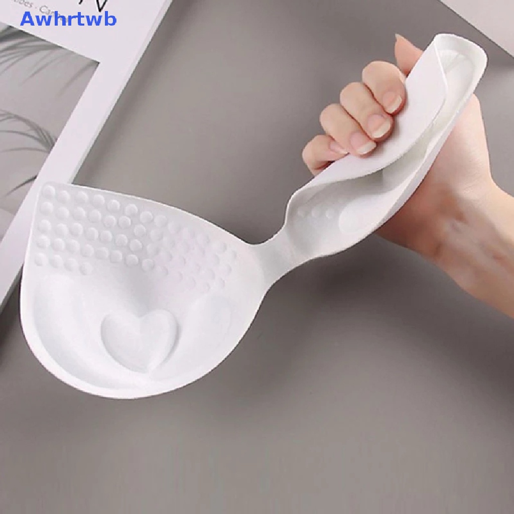 Awhrtwb Đệm Ngực Dày Một Mảnh Hỗ Trợ Massage Ngực Dạng Bàn Tay Trái Tim Mới