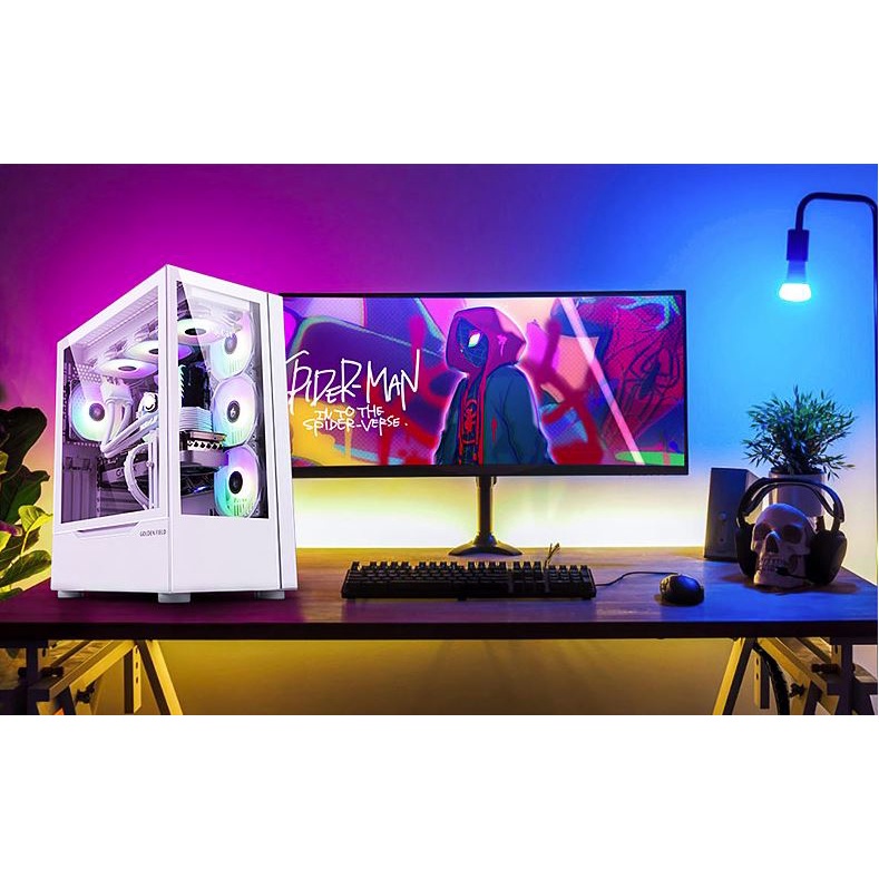 Vỏ Case GOLDEN FIELD MAGICIAN 415W TRẮNG