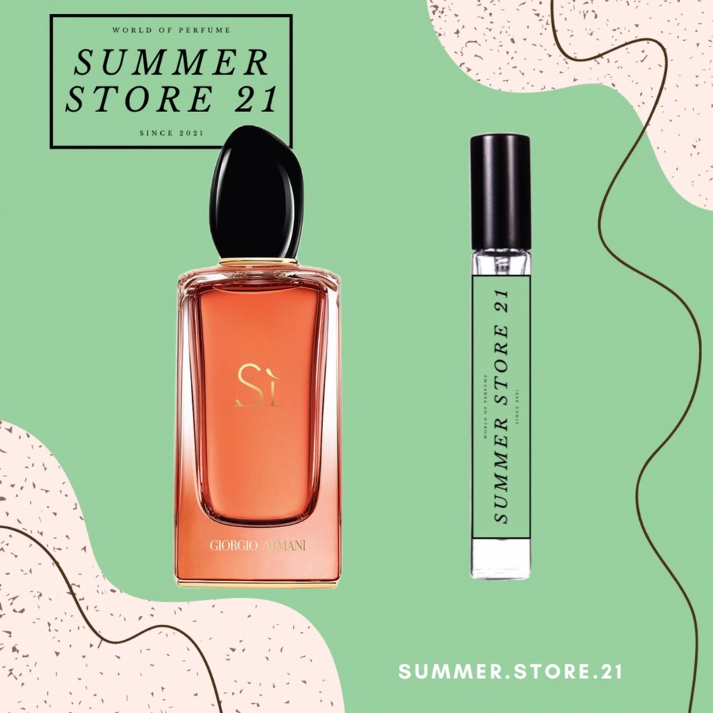Nước hoa dùng thử Giorgio Armani Sì Intense EDP - 5𝘮𝘭/10𝘮𝘭