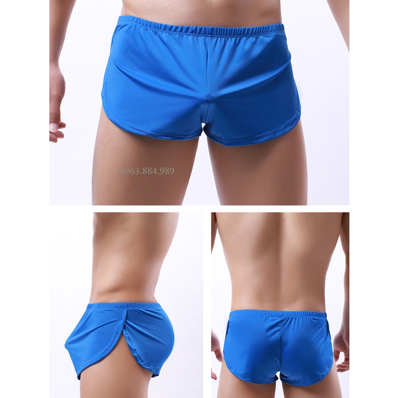 Quần  ngủ cho anh em SX.01 chất thun lạnh thiết kế xẻ tà cao, thoải mái cho anh em khi ngủ