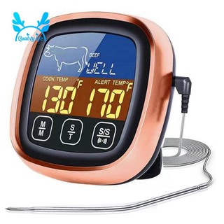 Nhiệt kế kỹ thuật số đo nhiệt độ thịt có màn hình cảm ứng lcd