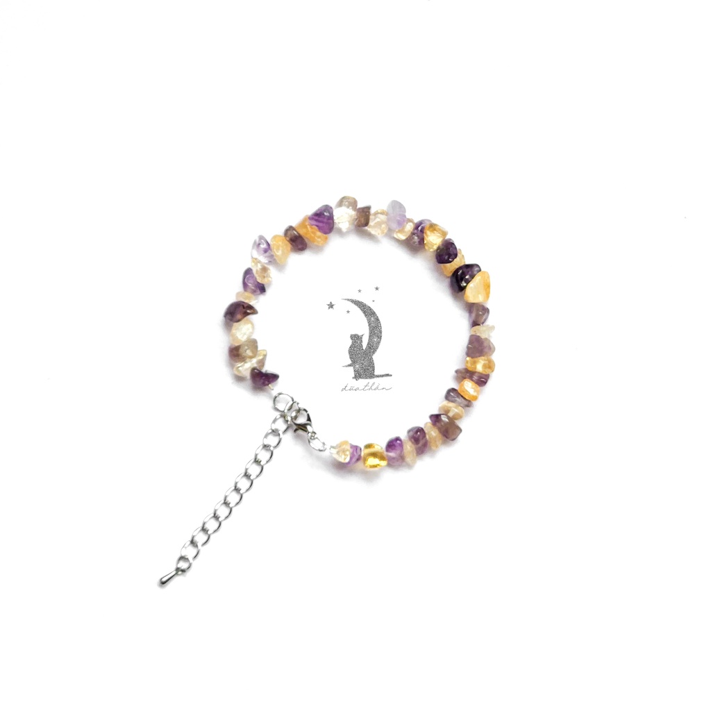 Vòng tay ước nguyện đá phong thuỷ tự nhiên: tăng tài lộc - tình duyên - may mắn