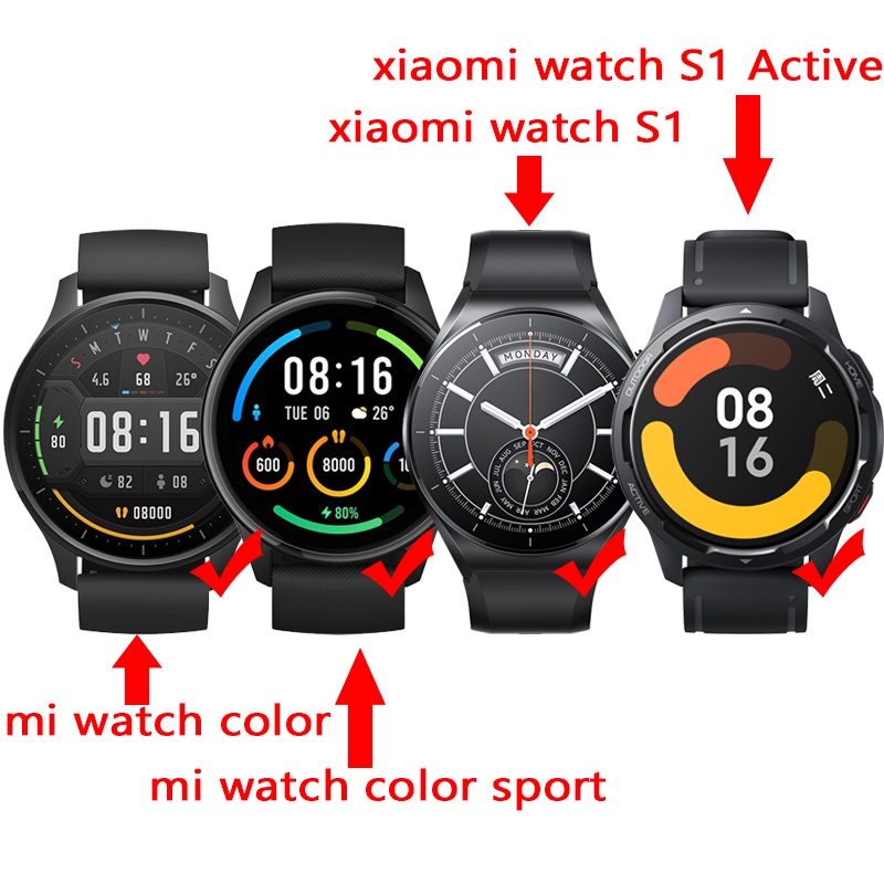 Dây Đeo Silicon Nhiều Màu Sắc Cho Đồng Hồ Thông Minh Xiaomi Watch S1 Active