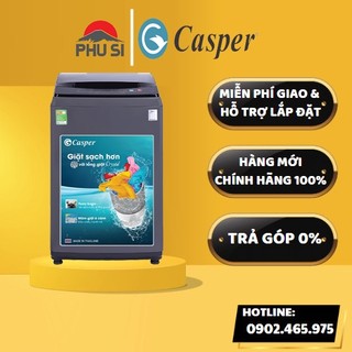 [MIỄN PHÍ GIAO HÀNG - LẮP ĐẶT] WT-85N68BGA - Máy giặt Casper 8.5 kg WT-85N68BGA