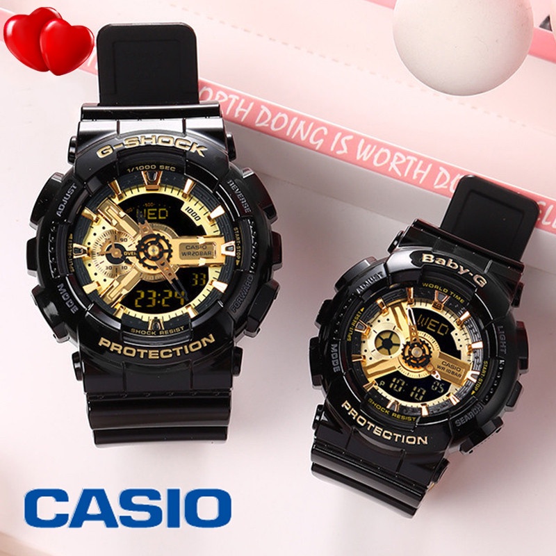 Đồng hồ cặp đôi CASIO chính hãng 100% Bán chính hãng Đồng hồ CASIO Baby G Shock dành cho nữ Bán chính hãng Nhật Bản GA110 CASIO G Shoc