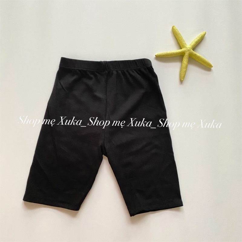 Quần legging lửng len tăm bé gái