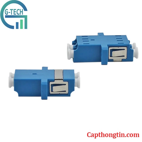 10 Đầu nối dây quang Coupler LC/UPC, Adapter quang LC/UPC suy hao thấp