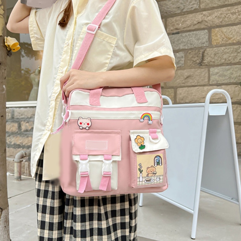 Túi Đeo Chéo Nhiều Ngăn Sức Chứa Lớn Dành Cho Nữ