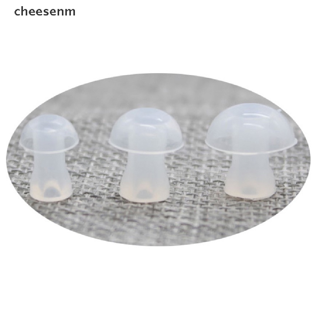 Set 5 Nút Bọc Đầu Tai Nghe Bằng Silicon Cho Máy Trợ Thính