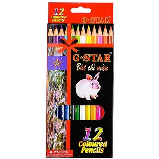 Chì 12 màu g-star dài