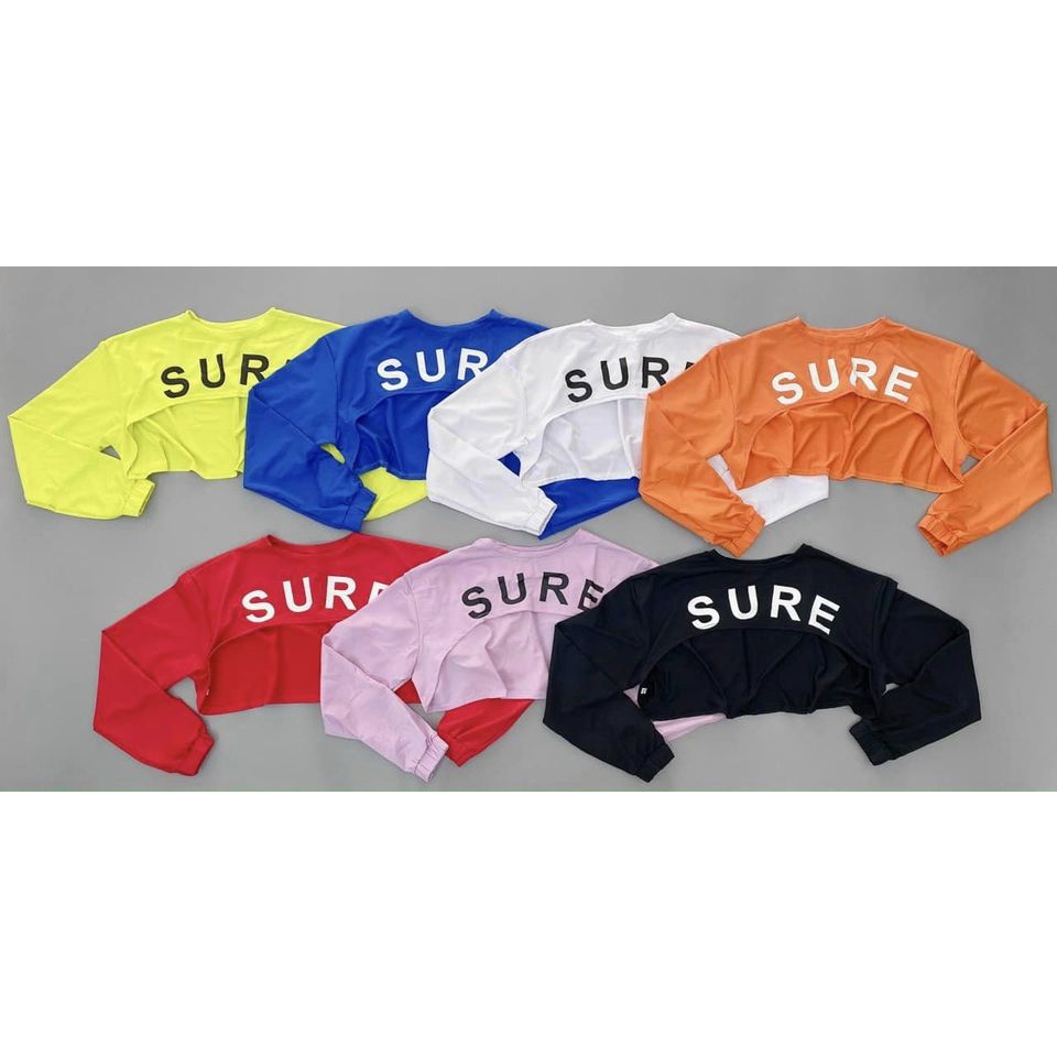 ÁO CROPTOP FROM RỘNG THOẢI MÁI KHOÁT NGOÀI THUN POLY