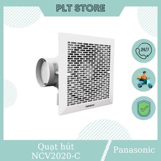 Quạt hút âm trần có ống dẫn nanoco ncv2020-c công suất 18w, độ ồn >50dba, khoét lỗ 262x262mm