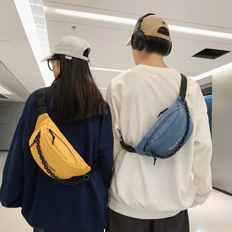 Túi đeo vai IELGY chất vải canvas cao cấp thiết kế đơn giản dễ phối đồ cho nữ