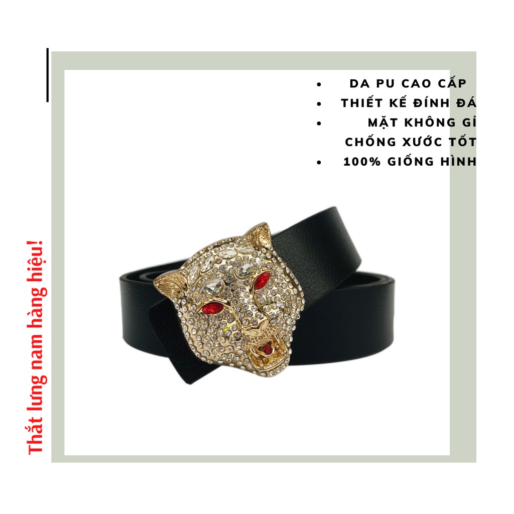 Thắt Lưng Nam 12 con giáp/ Dây Nịt Nam Đầu Rồng Cao Cấp