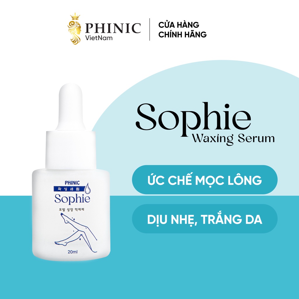 Serum tẩy lông Sophie Phinic ức chế mọc lông vùng kín bikini chân tay nách