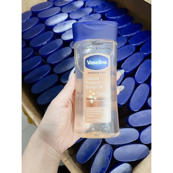 [Bill Mỹ] DẦU DƯỠNG THỂ VASELINE COCOA RADIANT BODY GEL OIL 200ML | BigBuy360 - bigbuy360.vn