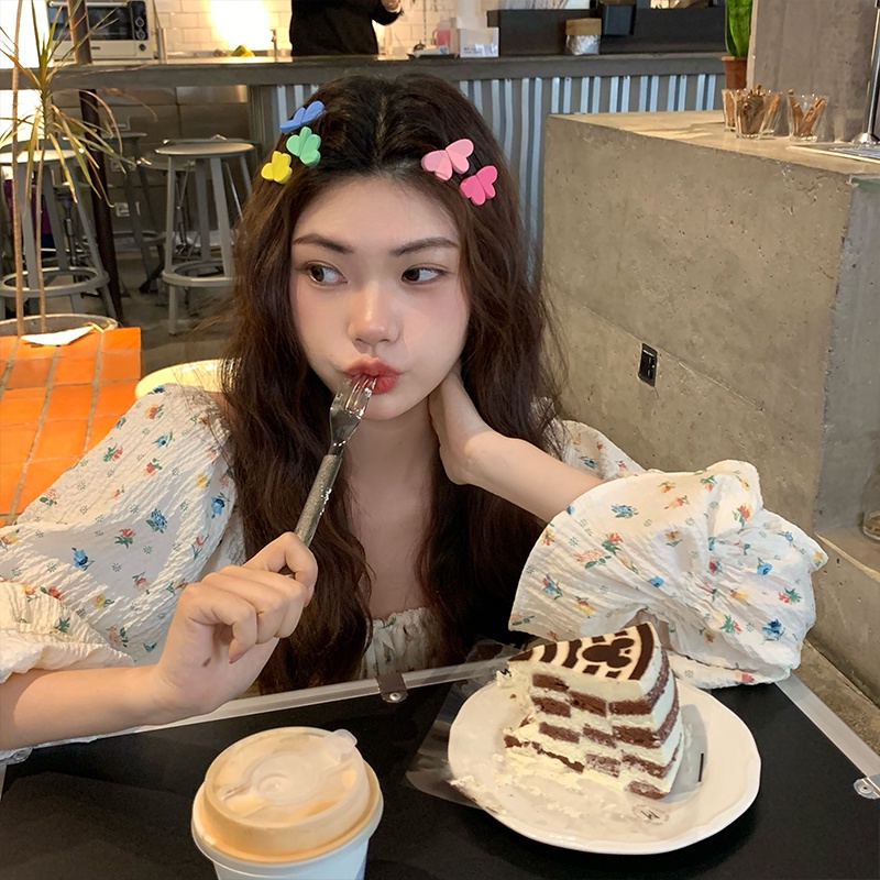 Kẹp Tóc Đính Hình Trái Tim Xinh Xắn Cho Nữ