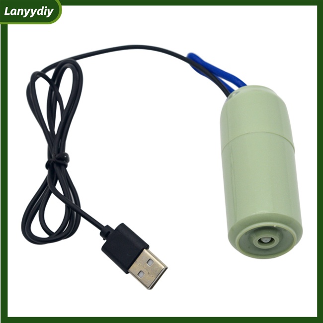 Máy Bơm Oxy Mini Siêu Êm Sạc Usb Tiết Kiệm Năng Lượng Cho Bể Cá