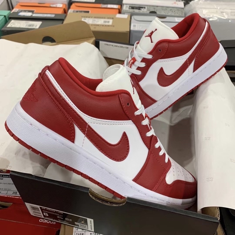 giày Air Jordan 1 low gym red | Full box | Cao cấp