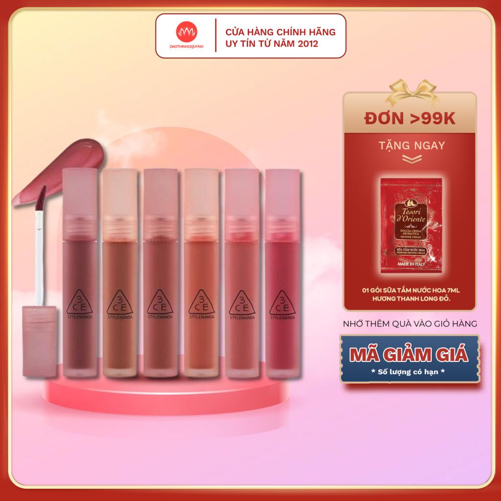Son Kem Lì Mịn Mượt Nhẹ Môi 3CE Blur Water Tint 4.6g