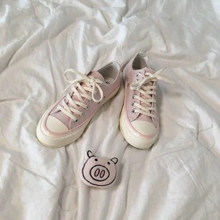 [ORDER] Giày cv viền màu pastel nữ
