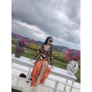 ORDER - Đầm Boho dáng dài xoè ( Có ảnh thật )