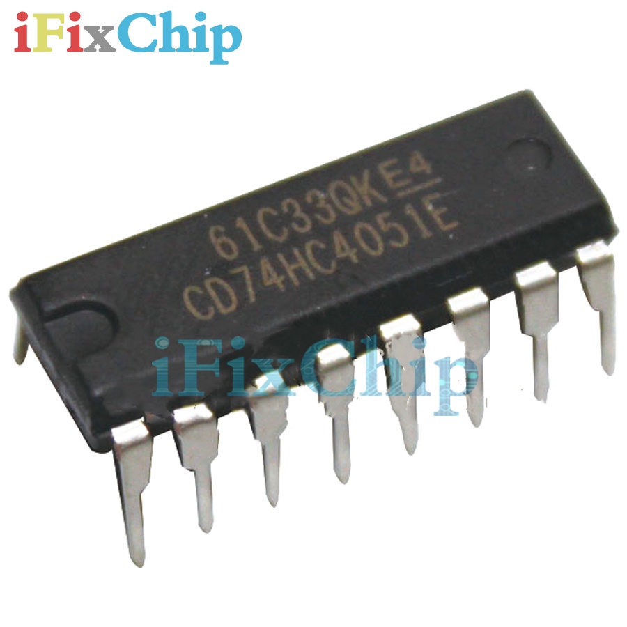 10 chiếc hoàn toàn mới 74HC4051N 74HC4051 DIP-16