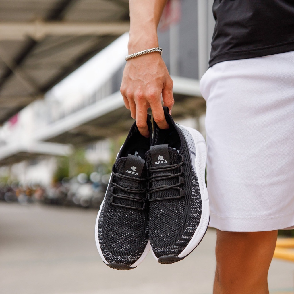 Giày Thể Thao Nam AKKA Flyknit Trainer Vải A-Knit Bền Đẹp Thoáng Khí