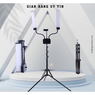 Đèn phun xăm spa, đèn 2 râu livestream cao cấp 2022 công suất 45W có bảo hành