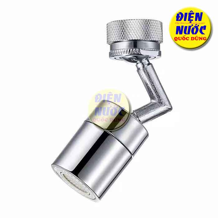 Đầu nối tăng áp xoay 720 độ thiết kế thông minh lắp vòi nước chậu rửa bát chén lavabo - V720 Hai chế độ nước
