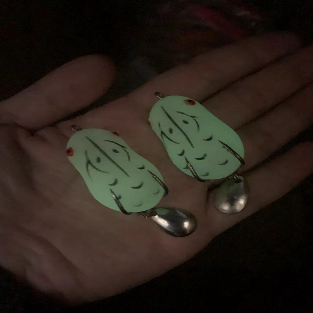 Shengyao [FLASH SALE] 4cm/7.2g Mồi giả câu cá lóc, Nhái hơi lure Super Frog giá rẻ siêu nhậy