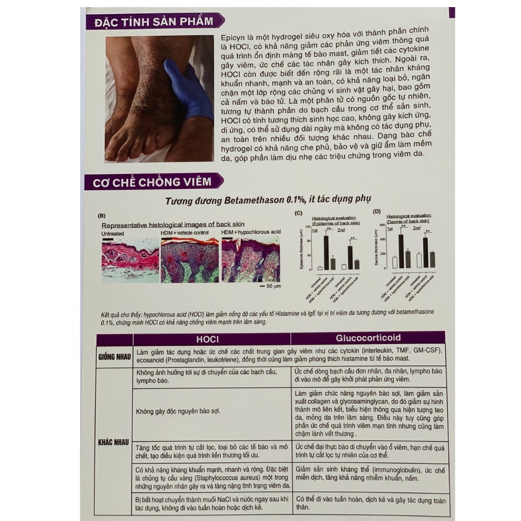 EPICYN - Gel bôi viêm da cơ địa, chàm ngứa, dị ứng, viêm da tiết bã - Nhà Thuốc An Đức