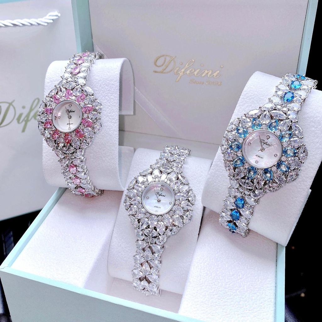 Đồng hồ nữ DIFEINI DF6172 Size lớn - Fullbox