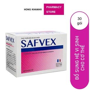 Safvex - men tiêu hoá bổ sung chất xơ và lợi khuẩn