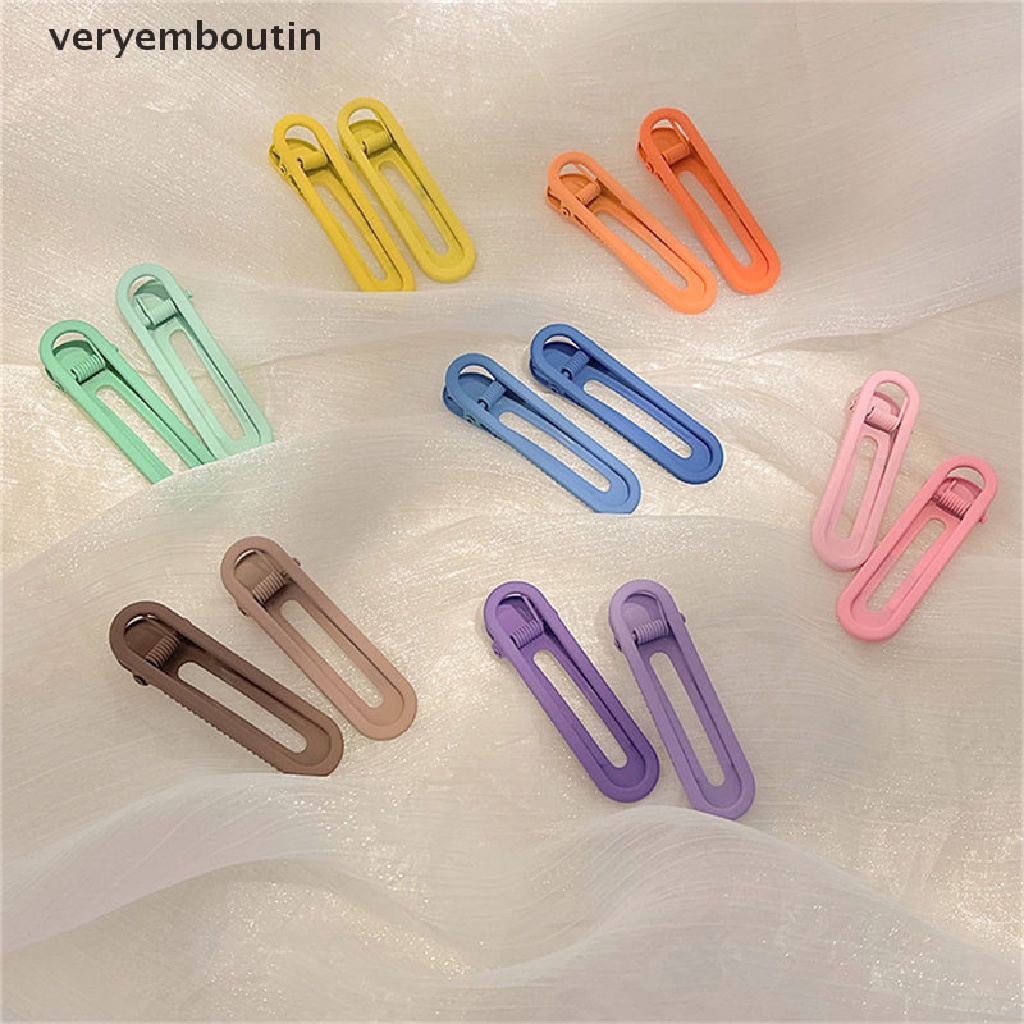 Bộ 3 Kẹp Tóc Màu Sắc Ngọt Ngào Thời Trang Cho Nữ