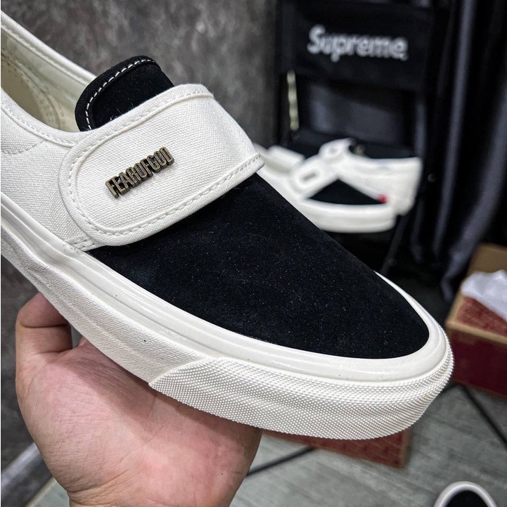 Giày thể thao Vans F.O.G Black and White hot trend 2022 đủ size nam nữ 36 đến 43. luckysneaker