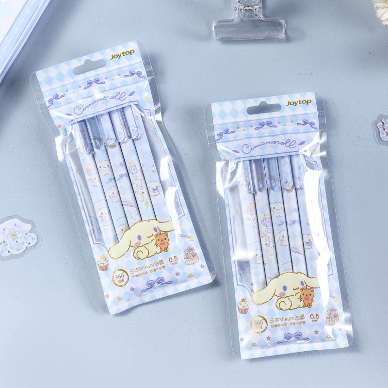 0.5mm chính hãng Sanrio bấm bút Kuromi Cinnamoroll Unisex hoạt hình Unisex bút