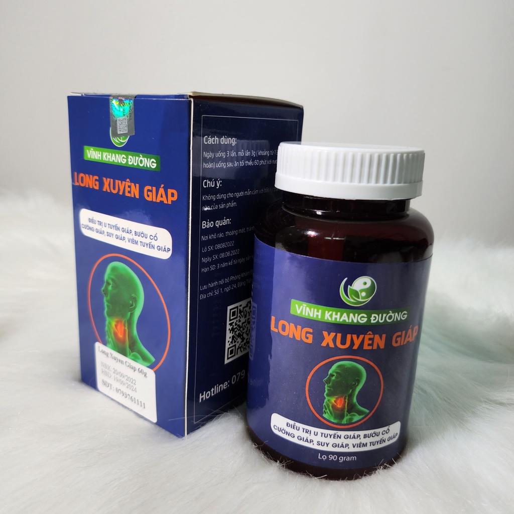 Long Xuyên Giáp Giảm U Tuyến Giáp, Bướu Cổ, Cường Giáp, Suy Giáp, Viêm Tuyến Giáp