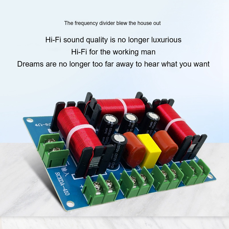 Bộ Chia Tần Số Loa 200W 4 Chiều Chuyên Dụng