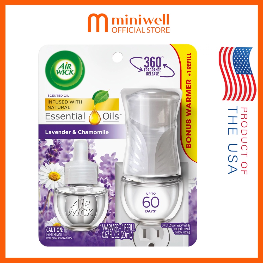 Tinh Dầu Cắm Điện Airwick Lavender & Chamomile Của Mỹ🇺🇲️🇺🇲️
