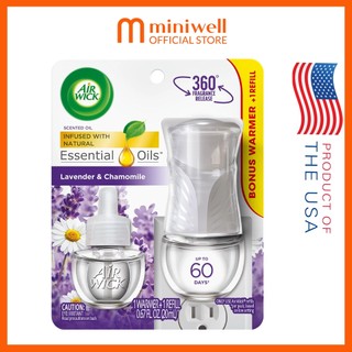 Tinh Dầu Cắm Điện Airwick Lavender & Chamomile Của Mỹ🇺🇲️🇺🇲️